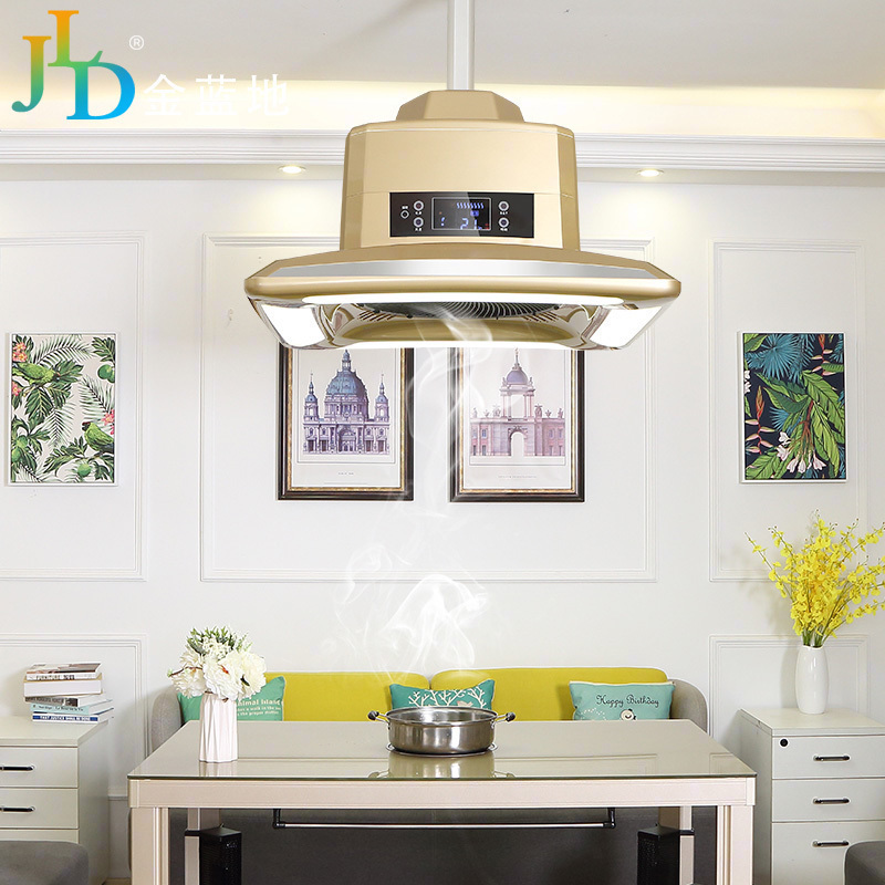 [金蓝地家居专营店吊灯]升降吊灯书房麻将餐厅吸烟空气净化器棋月销量1件仅售1458.5元