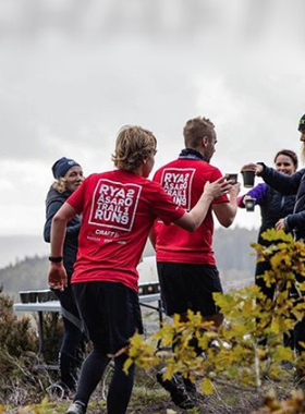 女款RYA ASAR TRIL RUN越野跑马拉松纪念衫速干排汗短袖体恤