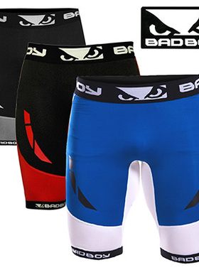 美国 MMA BADBOY 搏击 跑步 健身 骑行 速干排汗 紧身裤