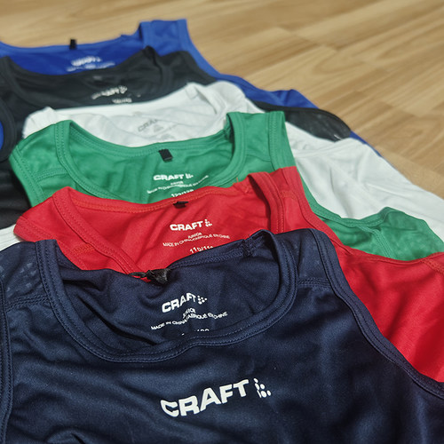 瑞典craft青少年儿童款夏季速干排汗跑步运动超轻透气背心1907369