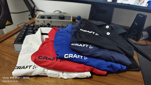 CRAFT速干排汗透气女款短袖休闲宽松运动polo体恤1908226