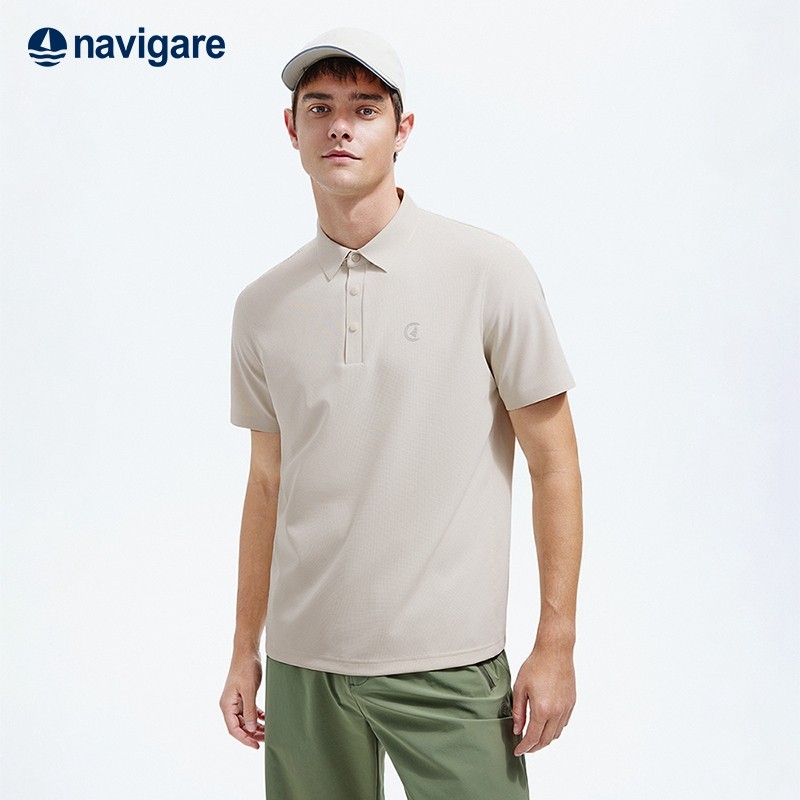 [速干]Navigare意大利小帆船短袖POLO衫男2026夏季