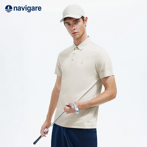 Navigare薄款速干短袖POLO衫