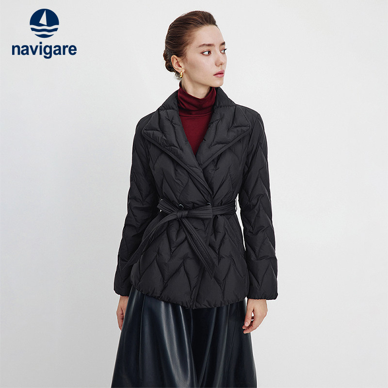 Navigare短款鸭绒羽绒服外套