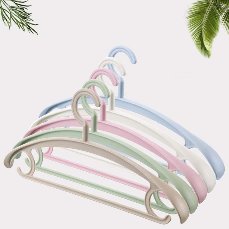 简梳北欧风塑料晾衣架多功能单只