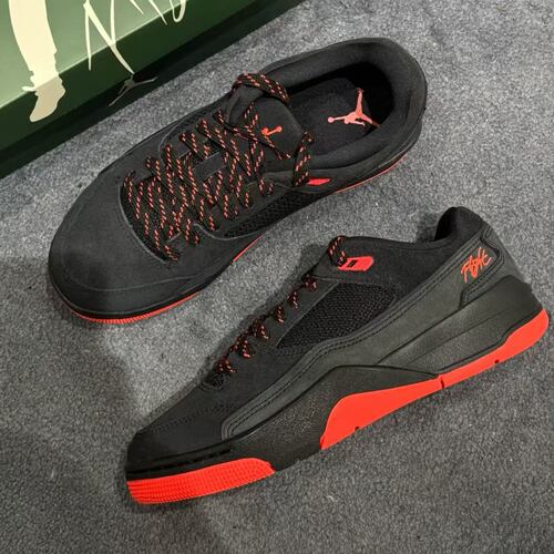 Jordan Flight Court 耐克 福来鞋 防滑耐磨低帮圆头复古篮球鞋