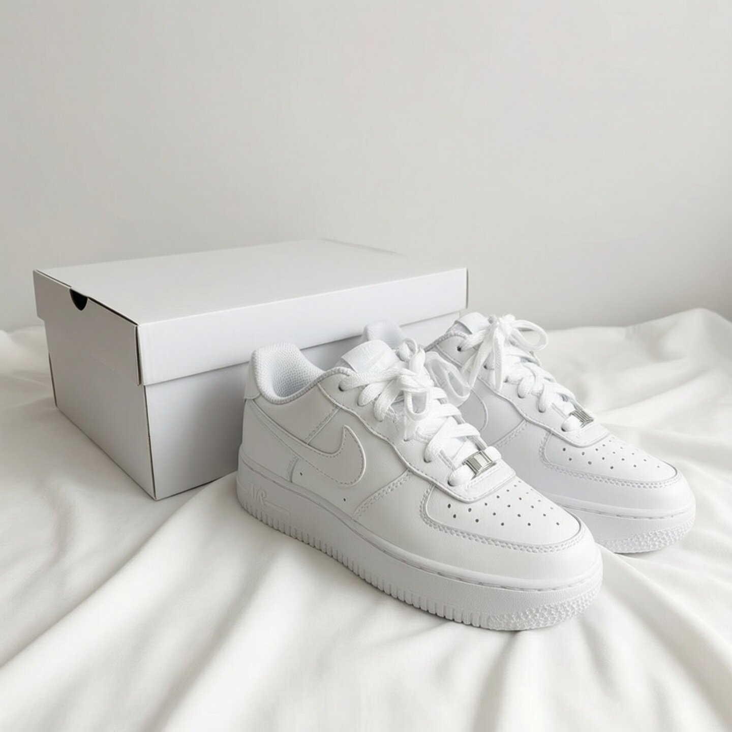 Nike Air Force 1正品耐克空军一号复古板鞋透气低帮休闲女鞋