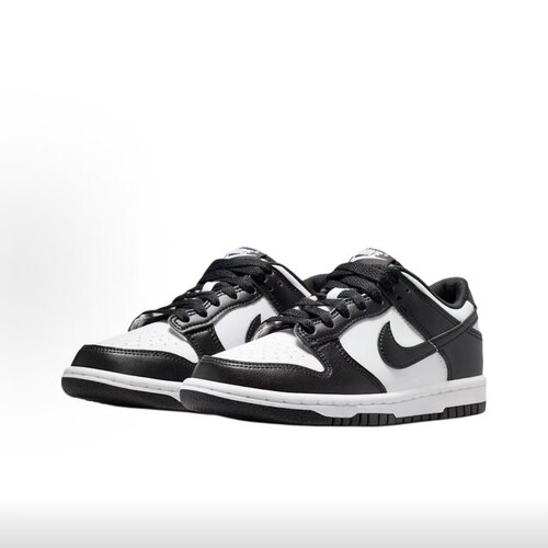 Nike Dunk 耐克百搭舒适透气低帮板鞋 白黑色 男女同款IU7766-100