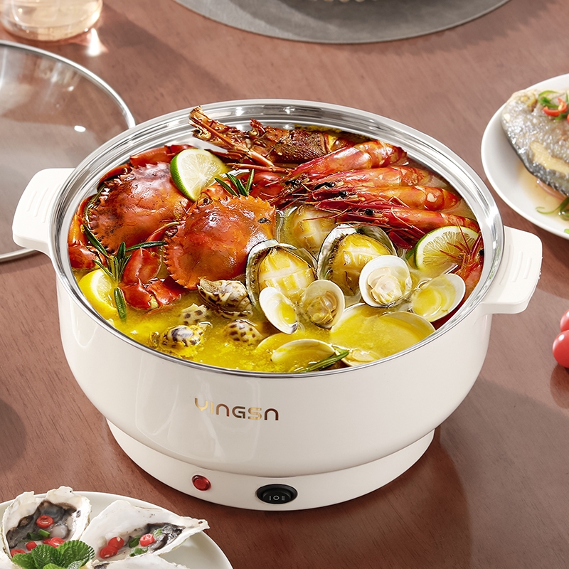 电煮锅无涂层正品食品级304不锈