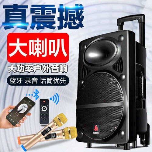 志高广场舞拉杆音箱家用超大音量