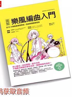 图解乐风编曲入门十大基础乐风实战精华要义简单自学音乐创作音频
