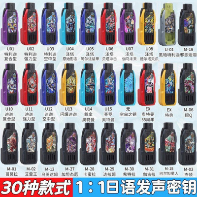 特利迦澳特密钥玩具可发声联动版