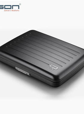 法国OGON欧夹进口铝合金信用卡盒防水金属钱包防消磁证件驾照包