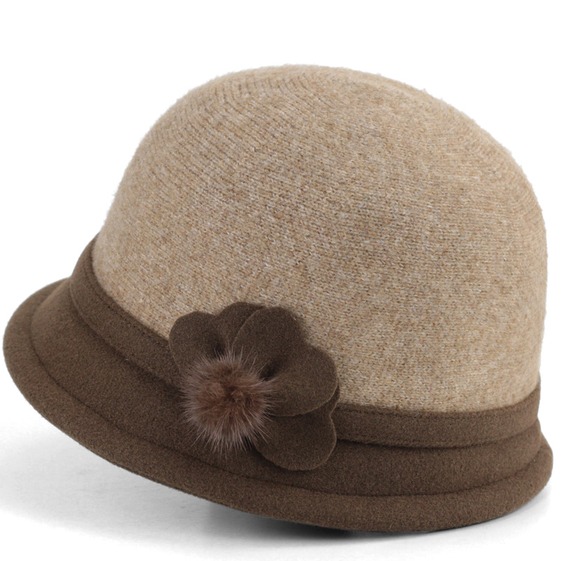 洋气百搭妈妈保暖渔夫帽
