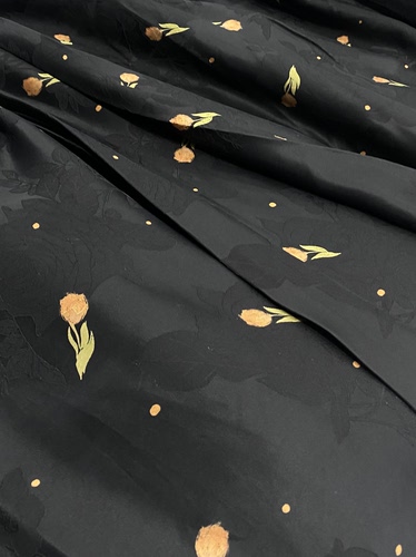 教师节114门幅22-25姆米花萝红云纱    128号
