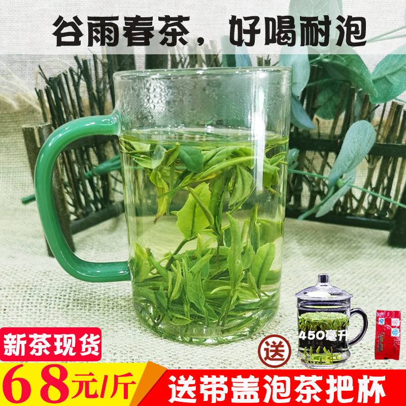 浓香黄山毛峰2024新茶雨前高山春茶500g袋装绿茶毛尖嫩芽散装茶叶