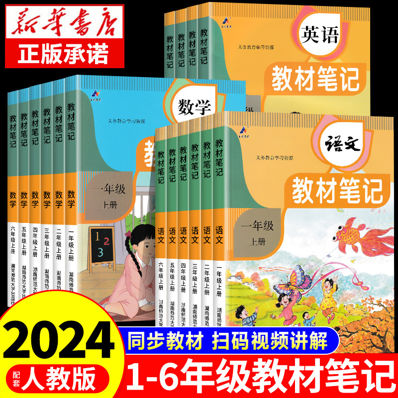 时光学2024新版教材笔记1-6年级