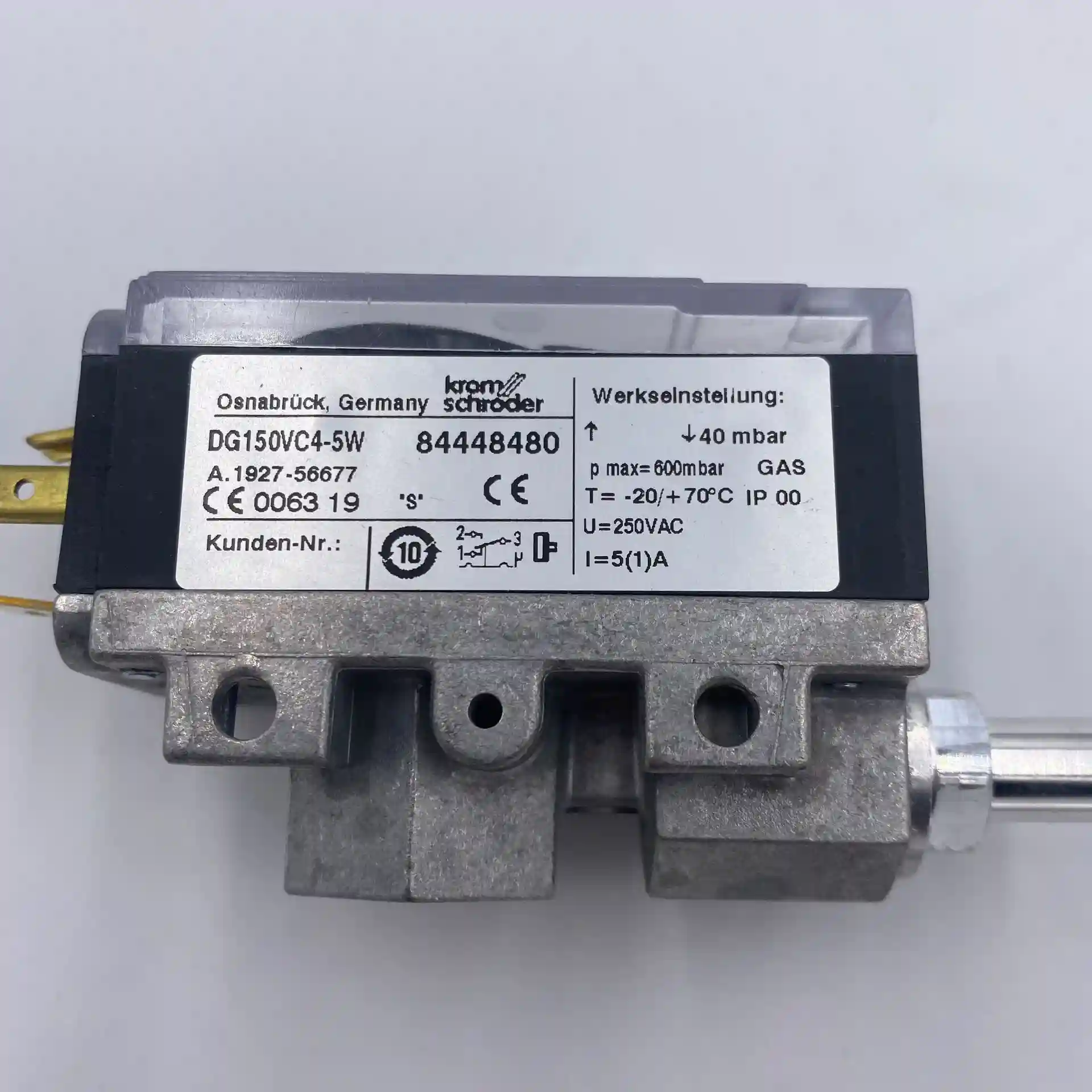 议价维修 德国霍科德KROM 压力开关 DG40VC4-5W DG150VC4-5W 现货