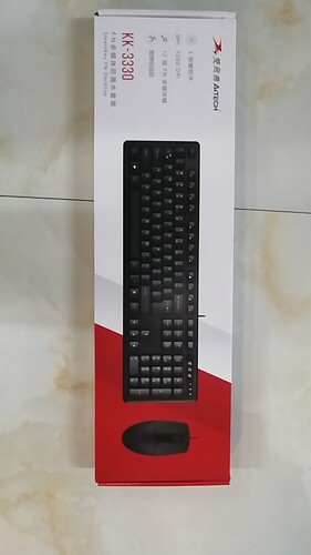 双飞燕KK-3330有线键盘鼠标套装