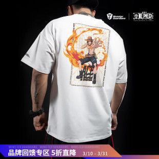 ONE PIECE海贼王官方联名海贼王运动潮流T恤 Guardians Monster