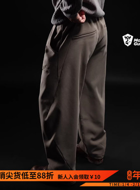 Monster Guardians勇者无畏系列男子秋冬加绒保暖弯刀运动长裤