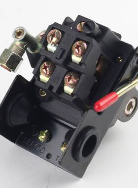 LEFOO力夫LF10压力开关空压机气泵配件自动气压开关95-125PSI 7字