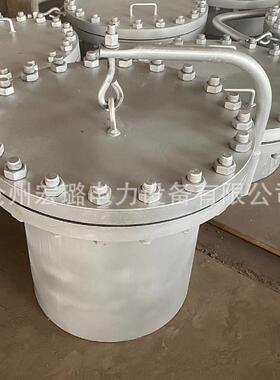 水平吊盖板式平焊法兰人孔标准HG/T21522-2014人孔盖法兰现货宏璐