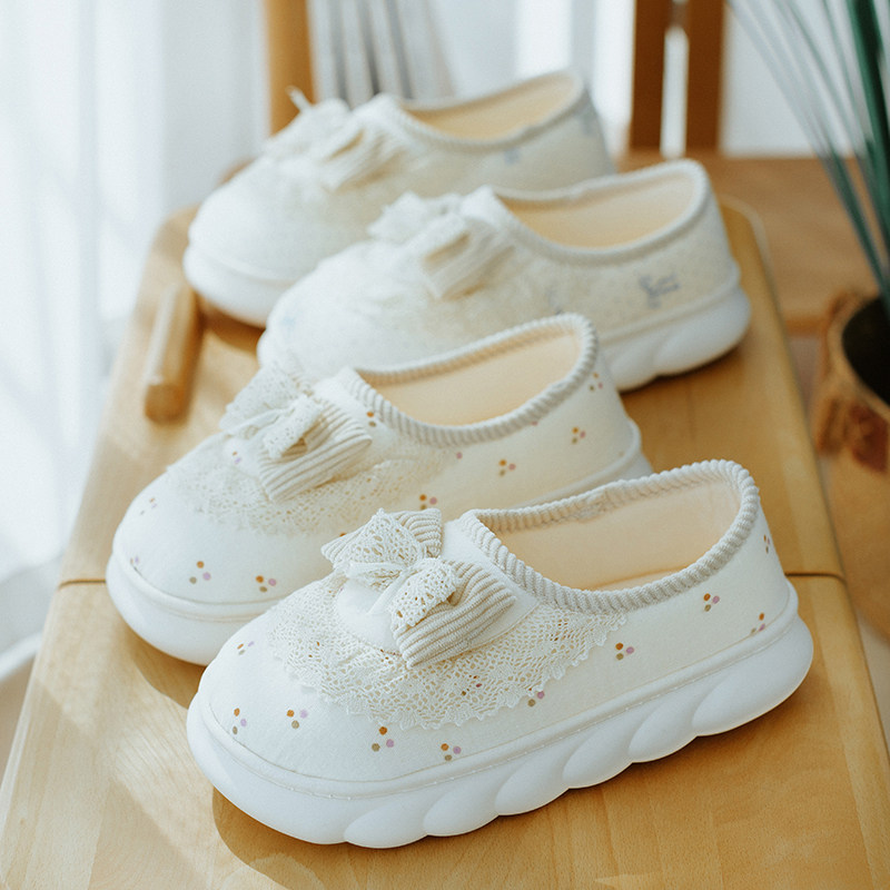 月子鞋秋冬季加绒加厚底包跟产后保暖孕妇棉拖鞋女防滑软底居家鞋,居家布艺,居家棉拖/棉鞋,淘宝优惠券,粉丝福利购,淘宝优惠卷