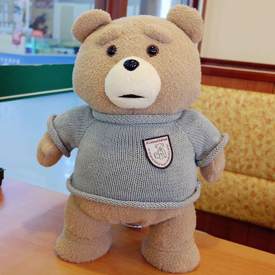 正品正版ted2泰迪熊西装韩国果冻公仔毛绒玩具送男女生抱枕生日礼