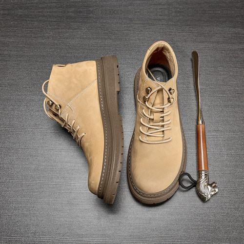 男士复古马丁靴2025冬季真皮