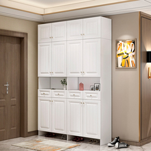 2025新款入户鞋柜楼道家用门口客厅柜子靠墙高立式大容量2米高柜