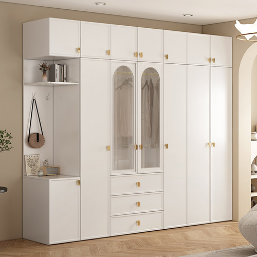 法式多功能大容量衣柜