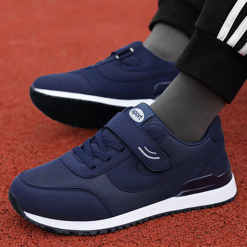 北京布鞋人女脚骨老人鞋妈妈舒大适xgv宽头老运动鞋中老年软底健