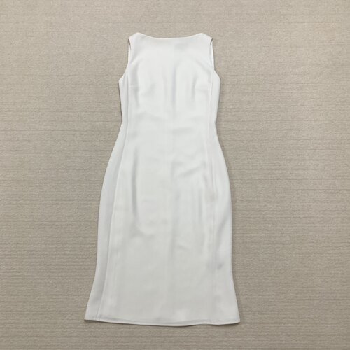 OL鱼尾裙三醋酸纯色背心裙