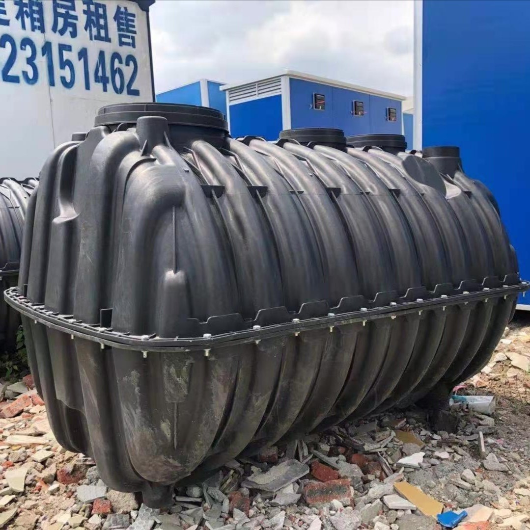 广东广州蹲便器陶瓷户外可移动蹲坑蹲厕户外简易塑料黑色化粪池