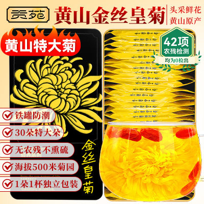 特大朵菊花茶金丝皇菊降火去火茶