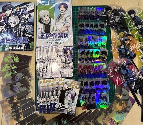 影院正版蓝色禁区凪官方特典日文原版漫画色册蓝锁蓝色监狱