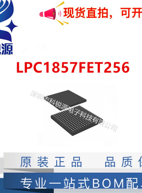 全新原装 LPC1857FET256,551 封装LBGA-256 贴片 32位微控制器芯