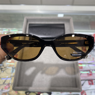 薇尚墨镜小框黑色猫眼时尚 开车S6081墨镜 茶色高级太阳镜2026新款