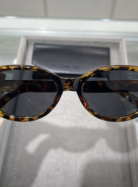 薇尚豹纹玳瑁小框偏光开车墨镜