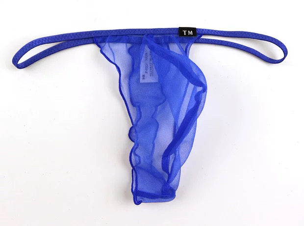 款款男士丁字低腰网纱内裤男生时尚大囊内裤男性感高弹镂空三角裤,女士内衣/男士内衣/家居服,女丁字裤,淘宝优惠券,粉丝福利购,淘宝优惠卷