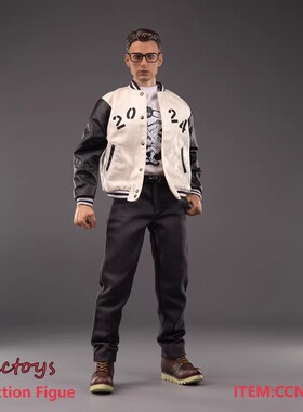 ncctoys ccn6019 1/6 中性棒球服 男女素体可用 美式复古棒球服