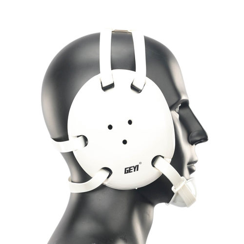 GEYI摔跤护耳,柔术护耳格斗护耳.配下巴杯白色(成人款&青年款）