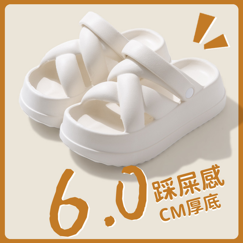 6cm增高~厚底凉鞋女款