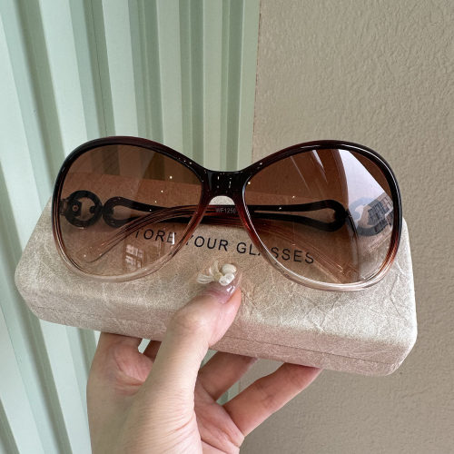 夏季时尚圆脸大脸显瘦百搭太阳镜