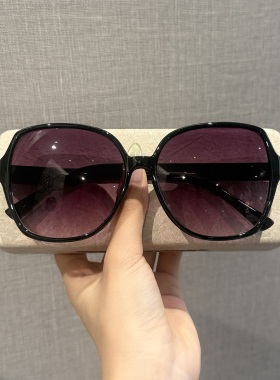 复古时尚茶色大框显脸小墨镜女款