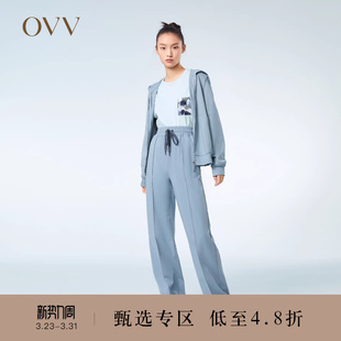女装 OVV春夏热卖 高级运动系列 休闲外套 爱情而已同款
