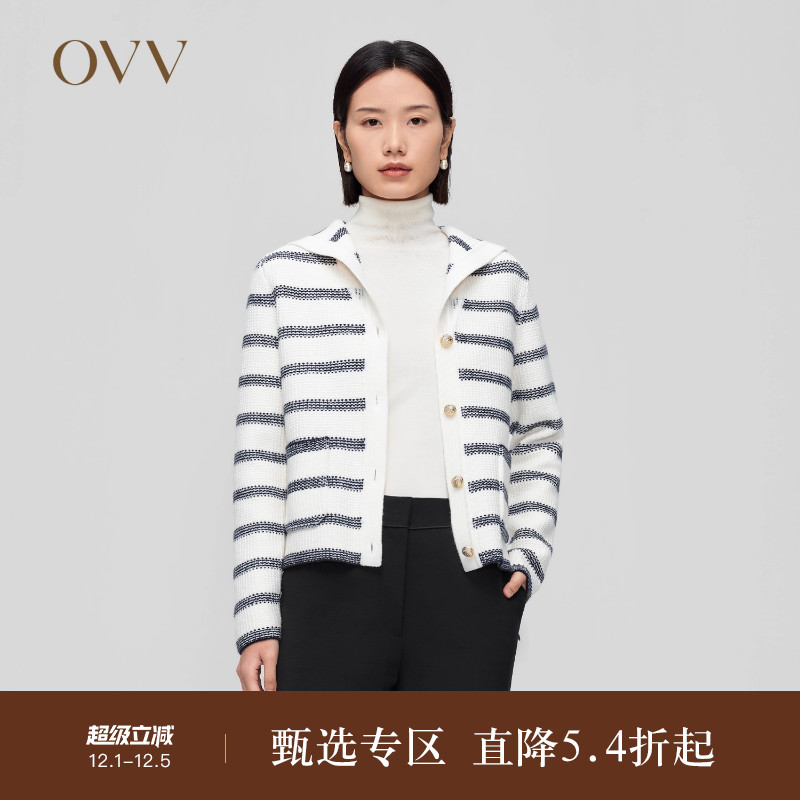 羊毛面料 经典条纹 浪漫海军风