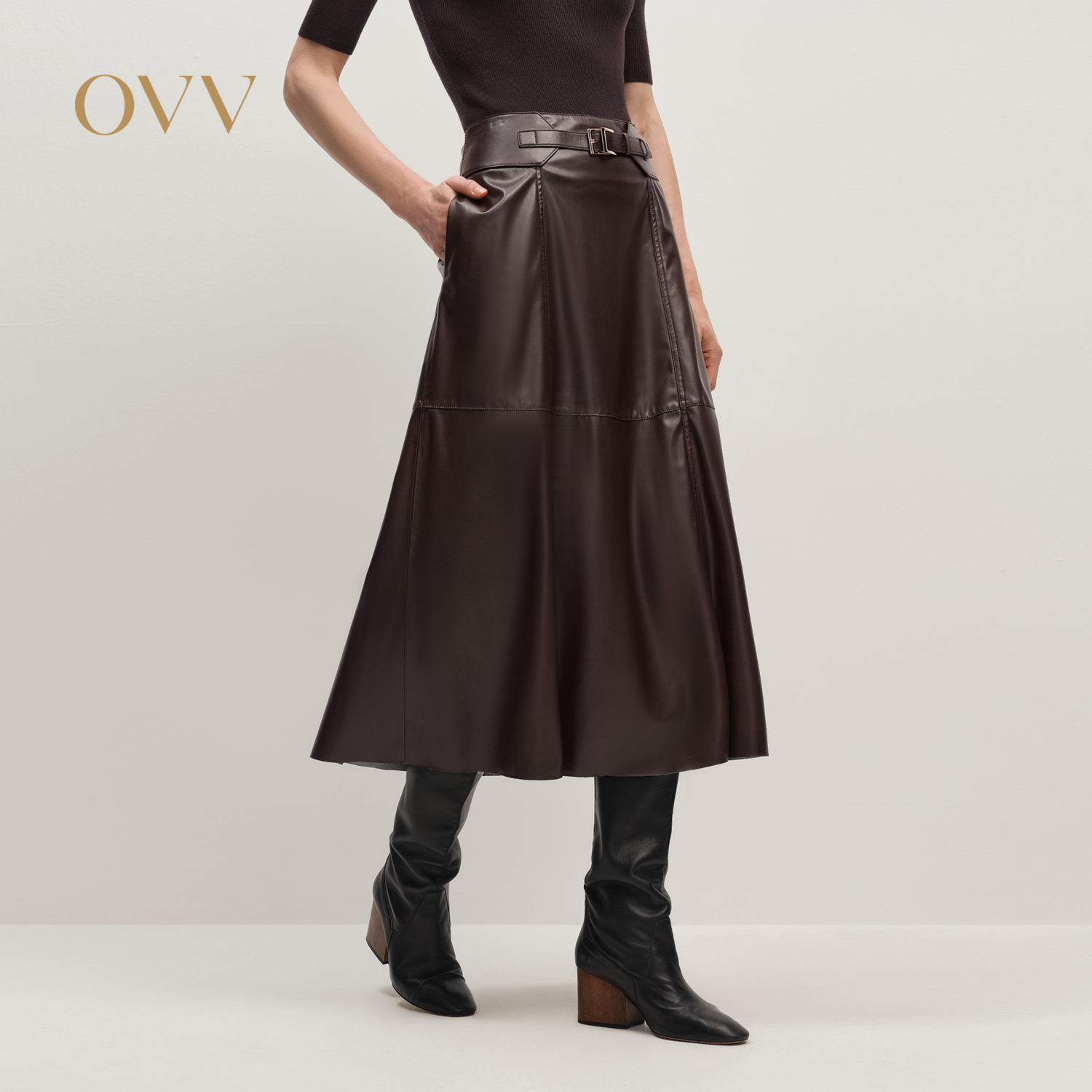 手感柔软 舒适光泽 A字版型