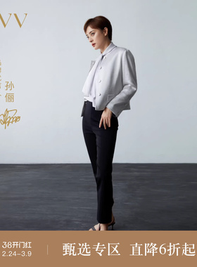 【孙俪同款】OVV春夏热卖女装简约四面弹休闲铅笔裤